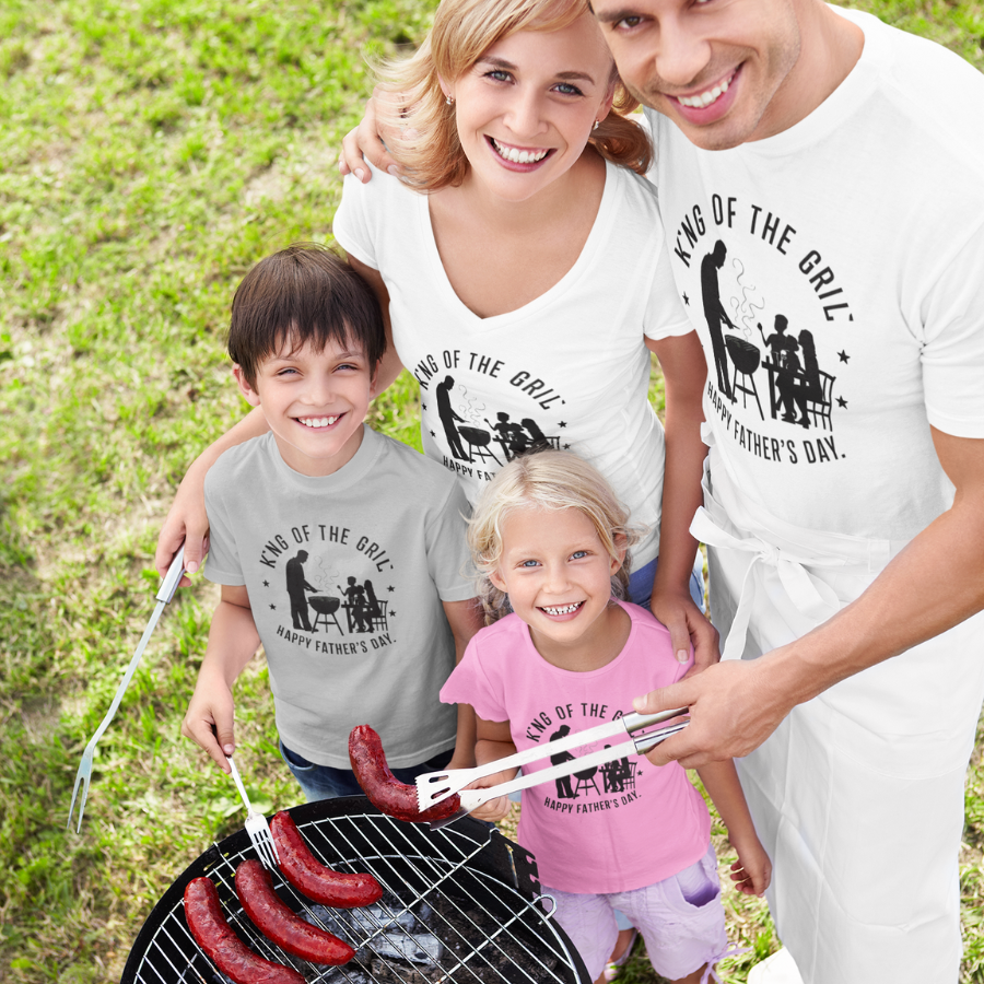 PREMIUM DAD KING OF GRILL T-SHIRT NDM