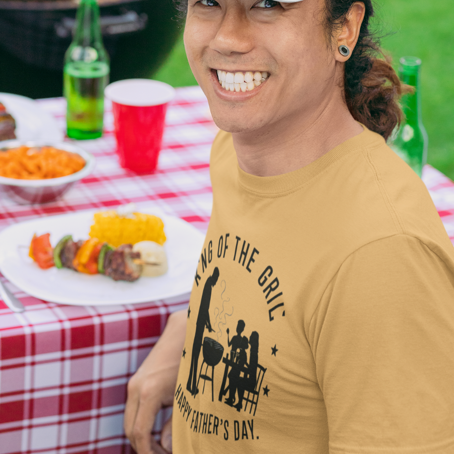 PREMIUM DAD KING OF GRILL T-SHIRT NDM