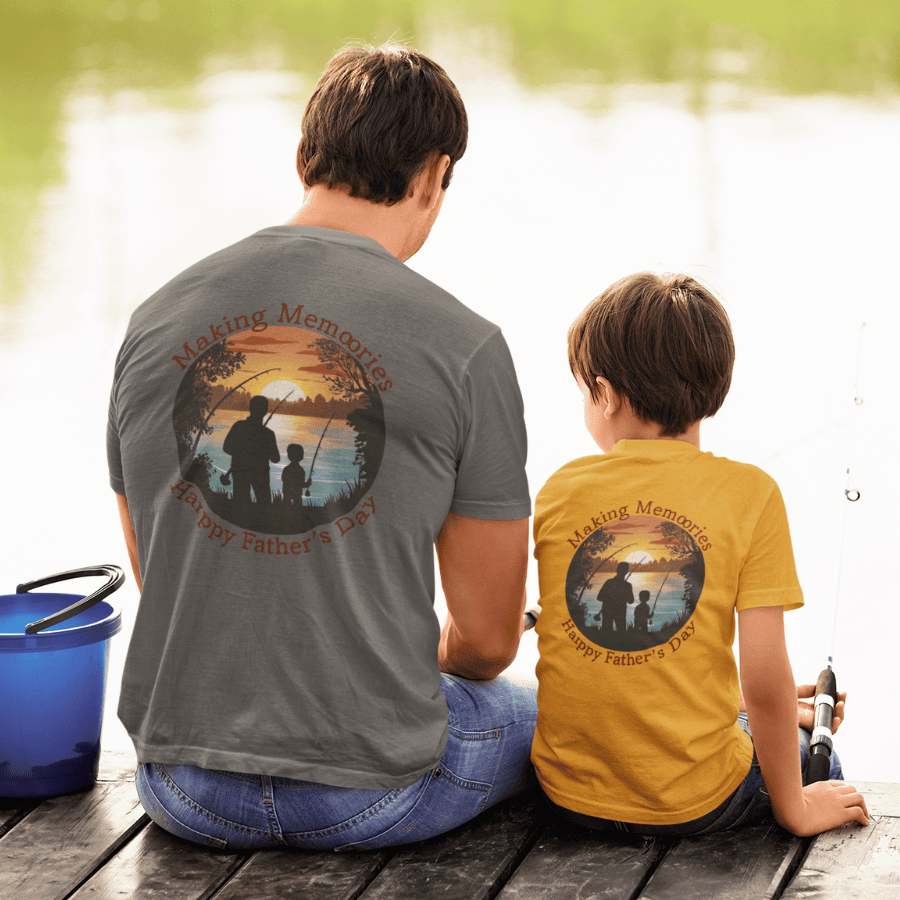 PREMIUM DAD MAKING MEMORIES T-SHIRT NDM