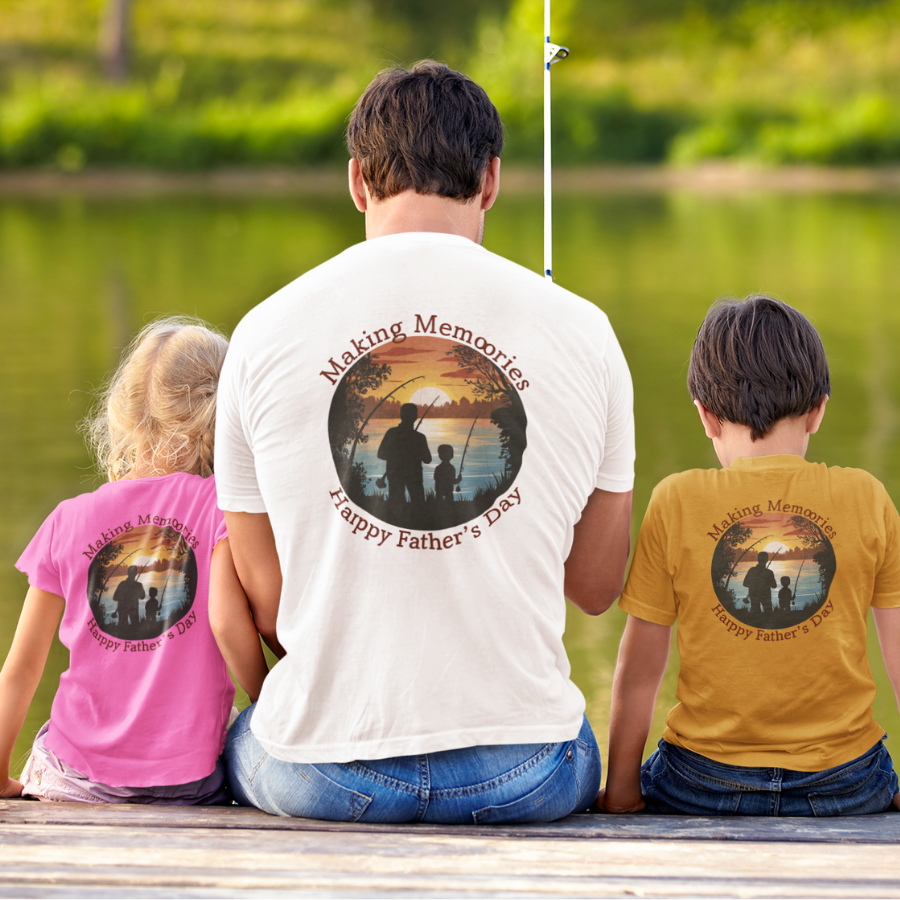 PREMIUM DAD MAKING MEMORIES T-SHIRT NDM