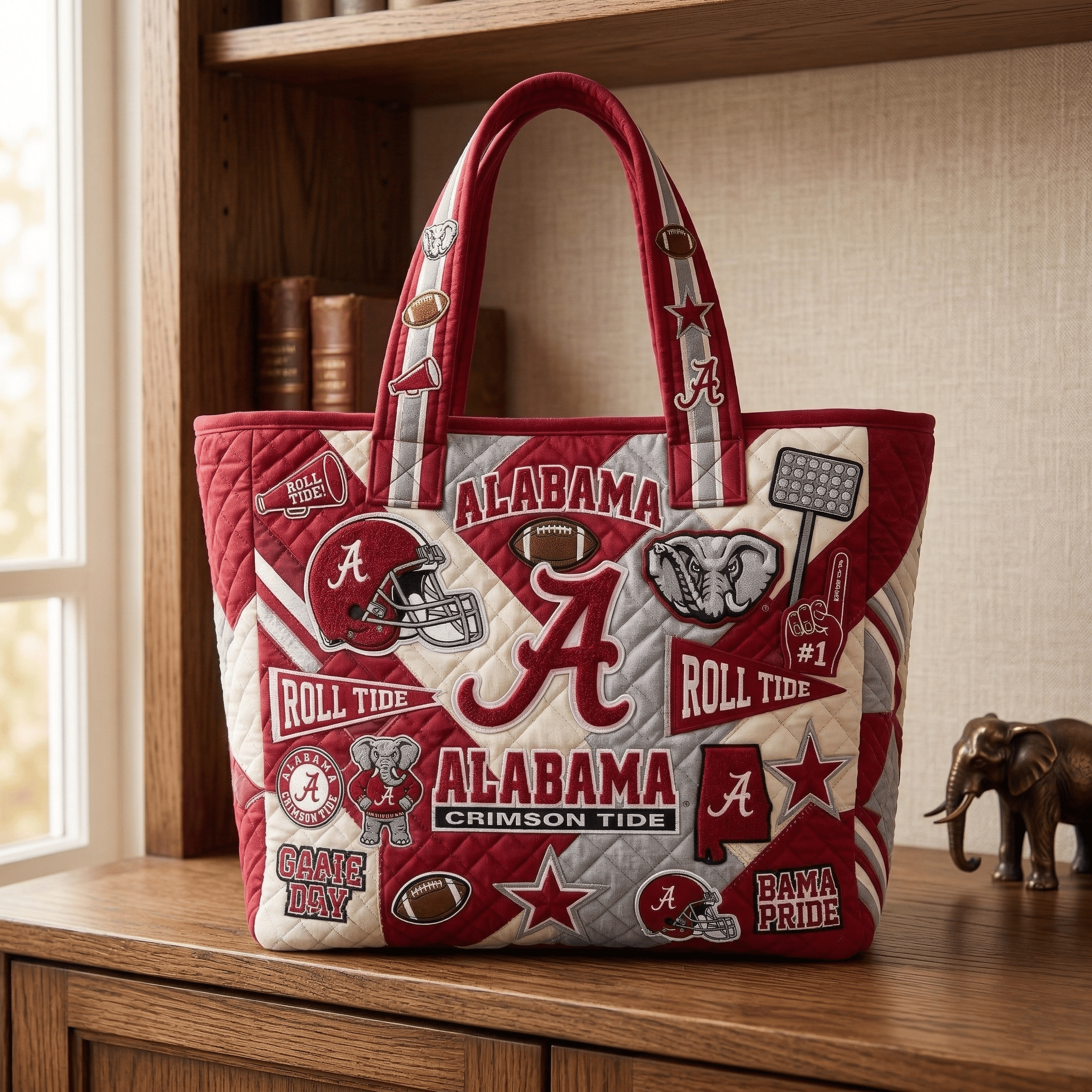 ACT QUILTED TOTE BAG HTTT